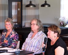 Een deel van het bestuur