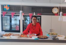 Het buffet staat klaar