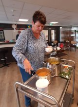 We beginnen met soep